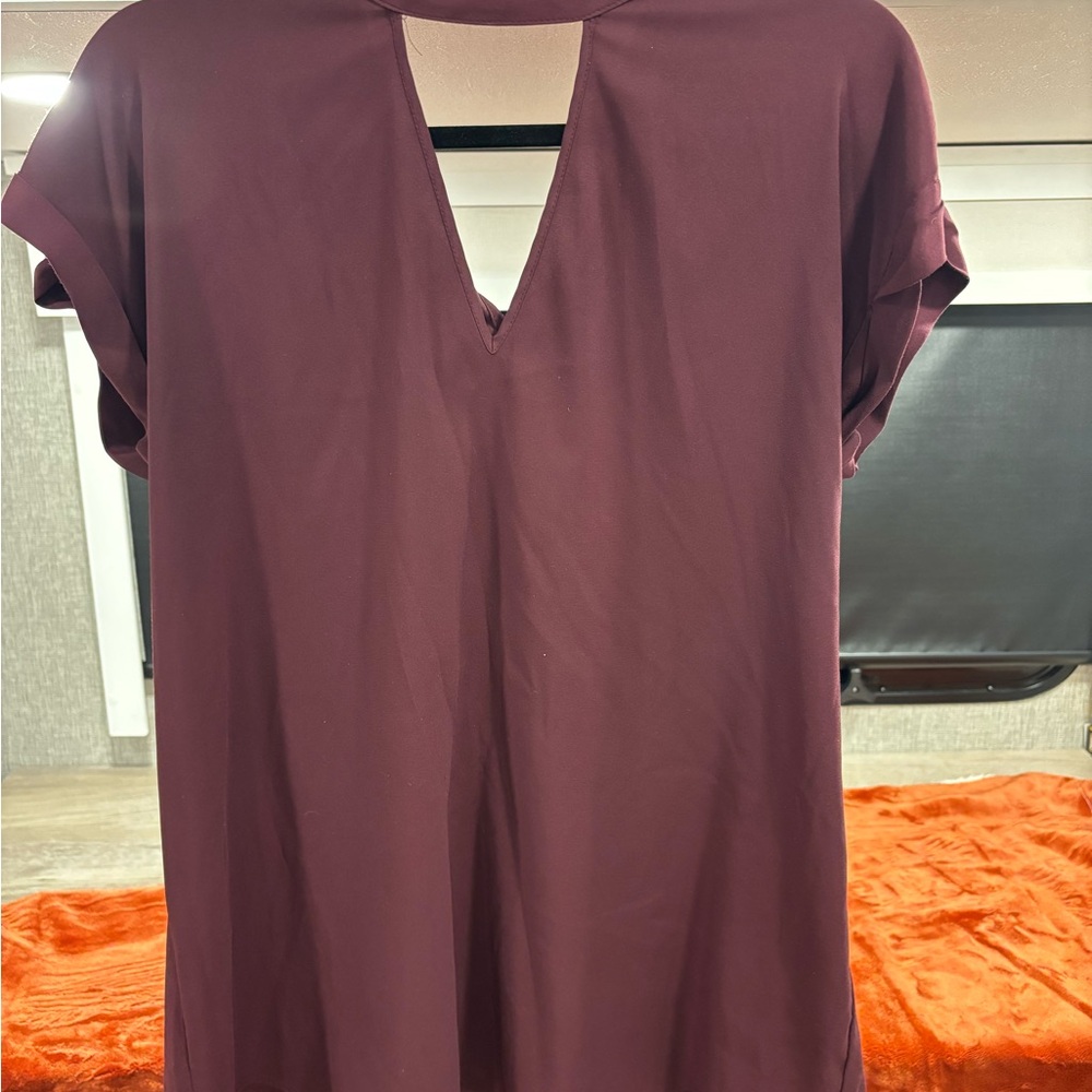 Express Deep Purple Women's Blouse